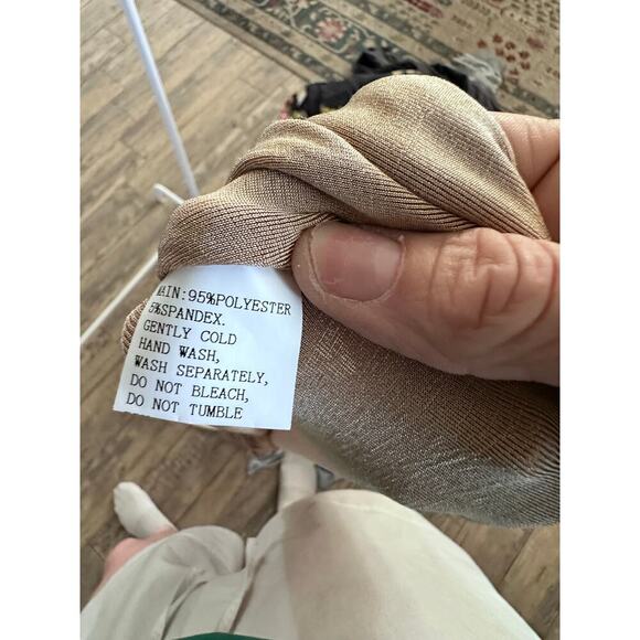 Petal and Pup Women's Brown Gold Bailee Cutout Scarlette Maxi Dress Size 2 - Picture 11 of 12